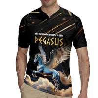 Personalized Fly Beyond Limits With Pegasus Rugby Jersey - Wonder Print Shop