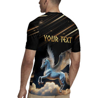 Personalized Fly Beyond Limits With Pegasus Rugby Jersey - Wonder Print Shop
