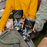 Personalized Fly Beyond Limits With Pegasus Tumbler Cup - Wonder Print Shop