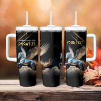 Personalized Fly Beyond Limits With Pegasus Tumbler With Handle - Wonder Print Shop