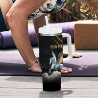 Personalized Fly Beyond Limits With Pegasus Tumbler With Handle - Wonder Print Shop