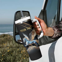 Personalized Fly Beyond Limits With Pegasus Tumbler With Handle - Wonder Print Shop