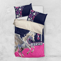 Pegasus Horse Racing Bedding Set Diamond Luxury Style
