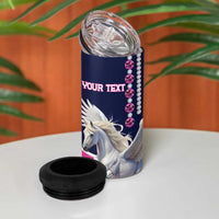 Personalized Pegasus Horse Racing 4 in 1 Can Cooler Tumbler Diamond Luxury Style