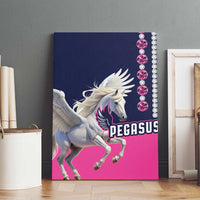 Pegasus Horse Racing Canvas Wall Art Diamond Luxury Style
