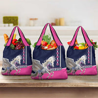 Pegasus Horse Racing Grocery Bag Diamond Luxury Style