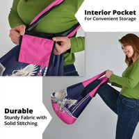 Pegasus Horse Racing Grocery Bag Diamond Luxury Style