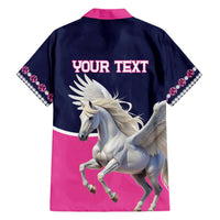 Personalized Pegasus Horse Racing Hawaiian Shirt Diamond Luxury Style - Wonder Print Shop