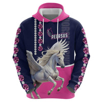 Personalized Pegasus Horse Racing Hoodie Diamond Luxury Style - Wonder Print Shop