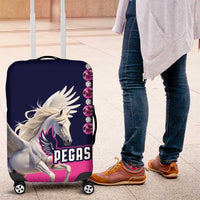 Pegasus Horse Racing Luggage Cover Diamond Luxury Style - Wonder Print Shop