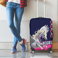 Pegasus Horse Racing Luggage Cover Diamond Luxury Style - Wonder Print Shop