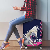 Pegasus Horse Racing Luggage Cover Diamond Luxury Style - Wonder Print Shop
