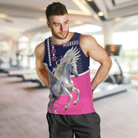 Personalized Pegasus Horse Racing Men Tank Top Diamond Luxury Style - Wonder Print Shop