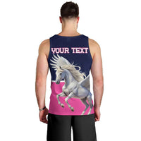 Personalized Pegasus Horse Racing Men Tank Top Diamond Luxury Style - Wonder Print Shop