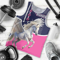 Personalized Pegasus Horse Racing Men Tank Top Diamond Luxury Style - Wonder Print Shop