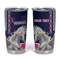 Personalized Pegasus Horse Racing Tumbler Cup Diamond Luxury Style - Wonder Print Shop