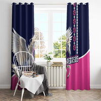 Pegasus Horse Racing Window Curtain Diamond Luxury Style - Wonder Print Shop
