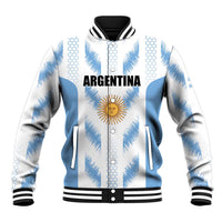 Custom Football 2026 Argentina Baseball Jacket Vamos La Albiceleste