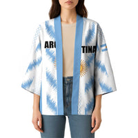 Custom Football 2026 Argentina Kimono Vamos La Albiceleste