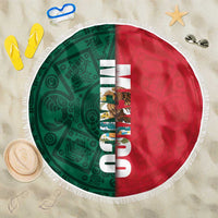 Mexico Flag Day Beach Blanket Dia de la Bandera