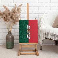 Mexico Flag Day Canvas Wall Art Dia de la Bandera