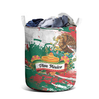 Viva Mexico Laundry Basket Grunge Style
