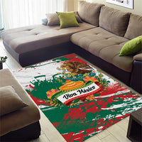 Viva Mexico Area Rug Grunge Style