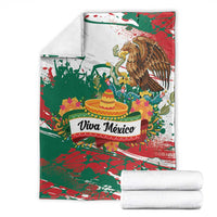 Viva Mexico Blanket Grunge Style