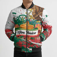 Viva Mexico Bomber Puffer Jacket Grunge Style