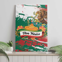 Viva Mexico Canvas Wall Art Grunge Style