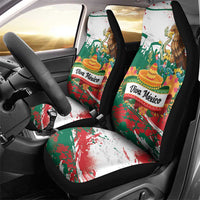 Viva Mexico Car Seat Cover Grunge Style