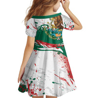 Viva Mexico Kid Short Sleeve Dress Grunge Style