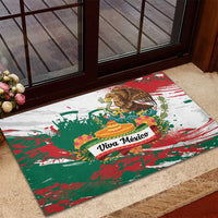 Viva Mexico Rubber Doormat Grunge Style