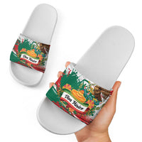 Viva Mexico Slide Sandals Grunge Style