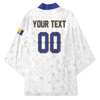 Custom Football 2026 Bosnia and Herzegovina White Kimono Zmajevi Go Champion