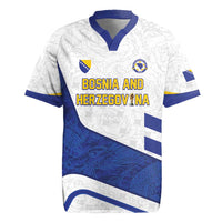 Custom Football 2026 Bosnia and Herzegovina White Rugby Jersey Zmajevi Go Champion