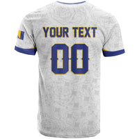 Custom Football 2026 Bosnia and Herzegovina White T Shirt Zmajevi Go Champion