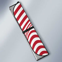 Soccer 2026 USA Auto Sun Shade Wave Flag Stylized