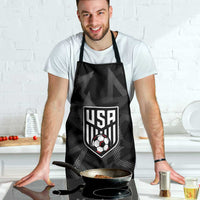 Soccer 2026 USA Apron Black Stars Version