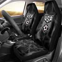 Soccer 2026 USA Car Seat Cover Black Stars Version