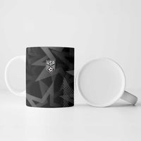 Custom Soccer 2026 USA Ceramic Mug Black Stars Version