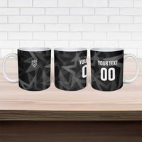 Custom Soccer 2026 USA Ceramic Mug Black Stars Version