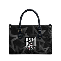 Soccer 2026 USA Leather Bag Black Stars Version
