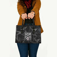 Soccer 2026 USA Leather Bag Black Stars Version