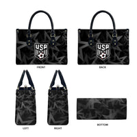 Soccer 2026 USA Leather Bag Black Stars Version