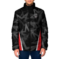 Custom Soccer 2026 USA Padded Jacket Black Stars Version
