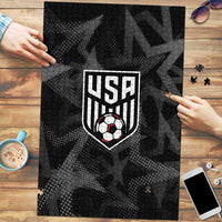 Soccer 2026 USA Puzzle Black Stars Version