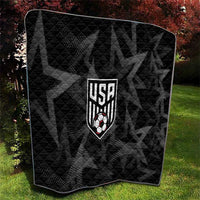 Soccer 2026 USA Quilt Black Stars Version