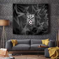 Soccer 2026 USA Tapestry Black Stars Version