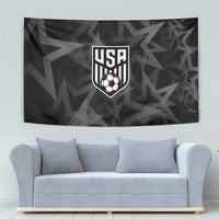 Soccer 2026 USA Tapestry Black Stars Version